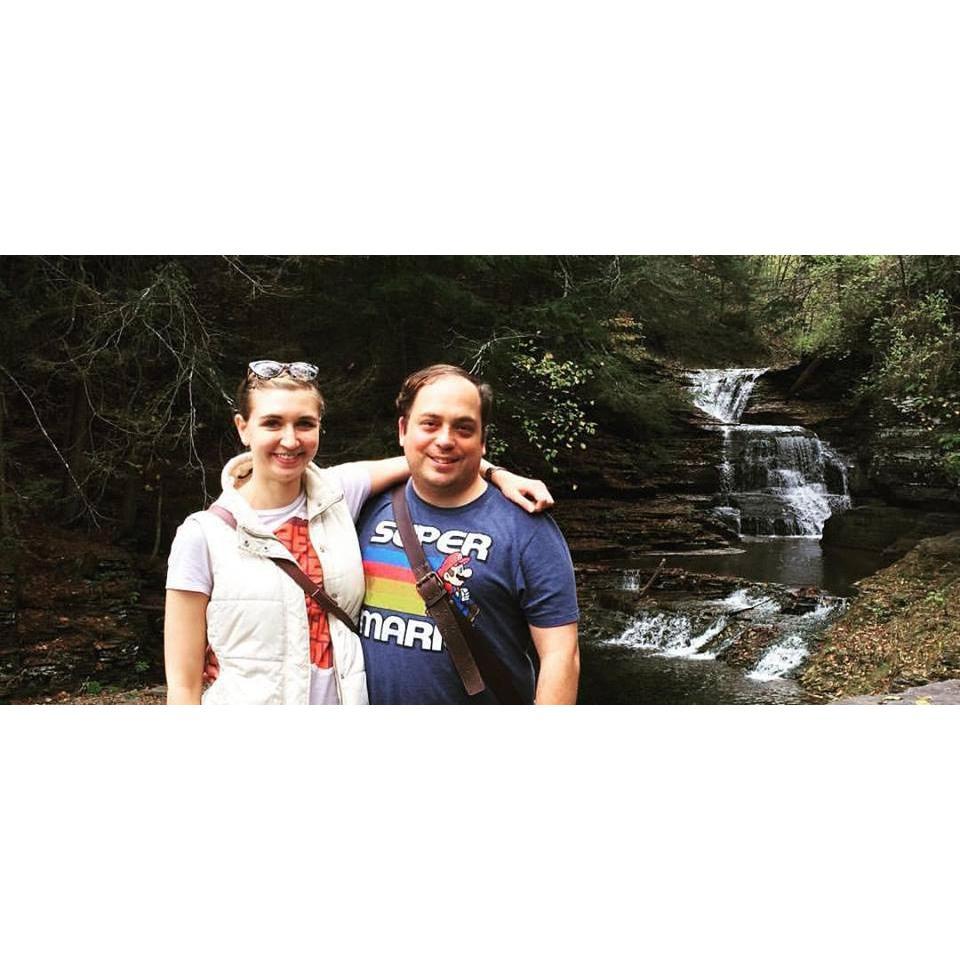 Hiking the gorgeous gorges of Ithaca, New York, Fall 2017.
