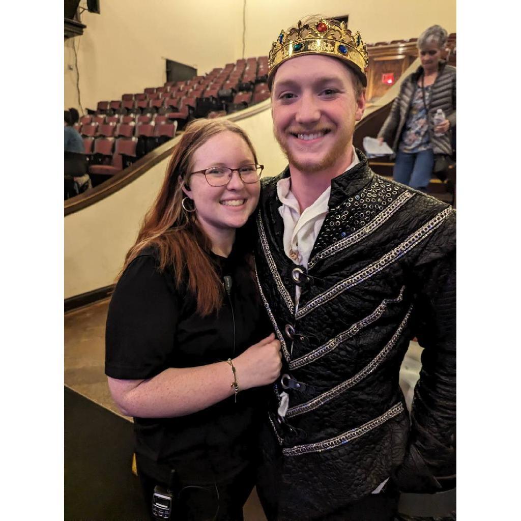 Anastasia- first musical we've worked with each other!