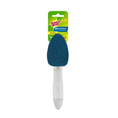 Scotch-Brite Non-Scratch Dishwand, Keeps Hands out of the Mess,Pack of 1