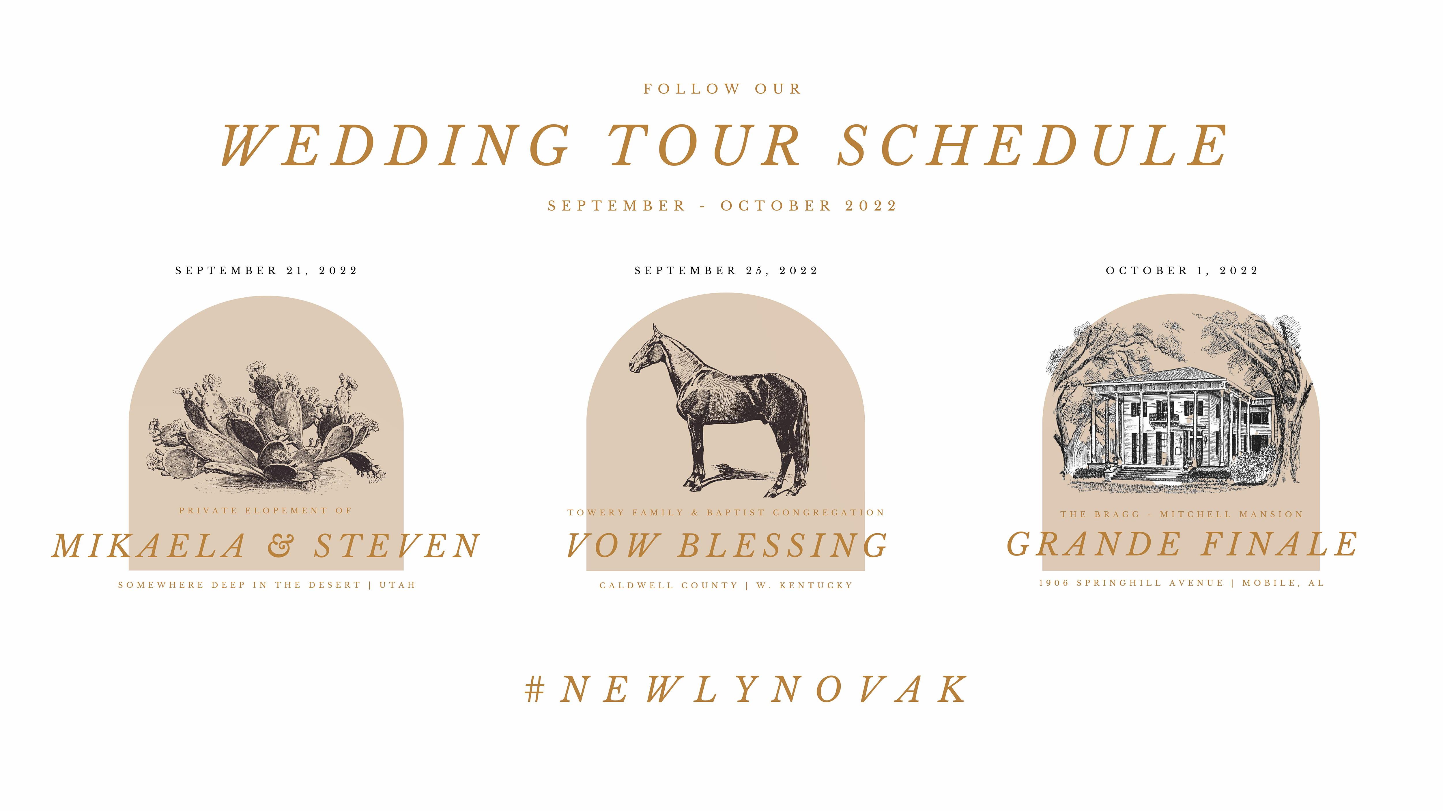 The Wedding Website of Mikaela Towery Novak and Steven Andrew Novak Jr.