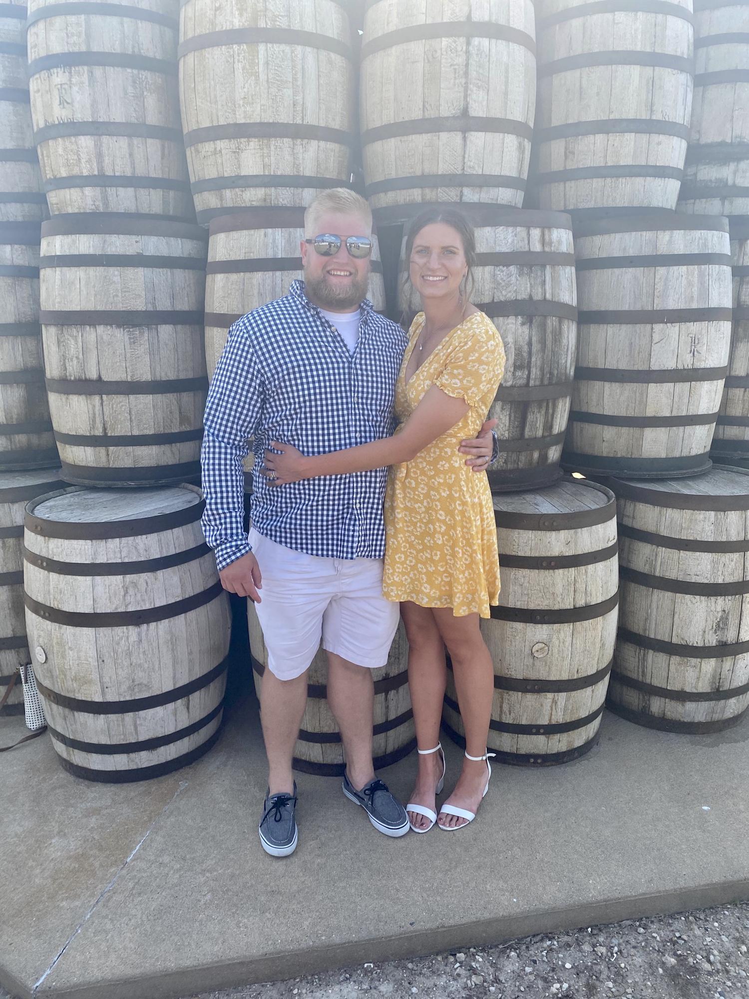 Natalie and Aaron’s wedding, July 2020