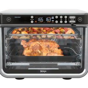 Ninja - Foodi 10-in-1 Smart XL Air Fry Oven, Countertop Convection Oven with Dehydrate & Reheat Capability - Stainless Silver
