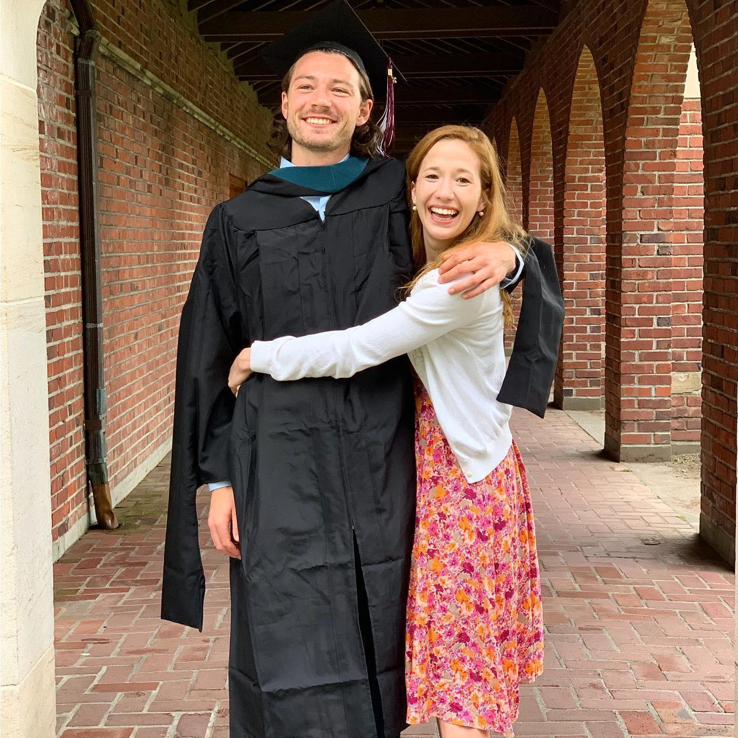 Spencer's Grad School Graduation! Puget Sound OT class of 2019. Go Loggers!