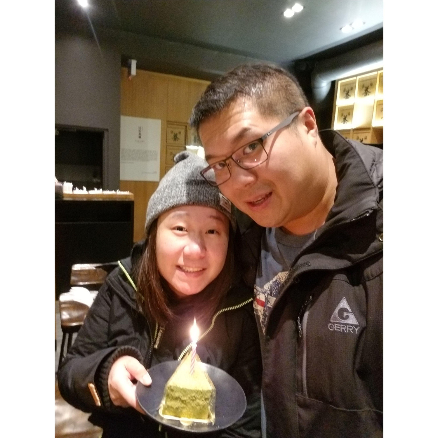 Cho's first birthday with us.....