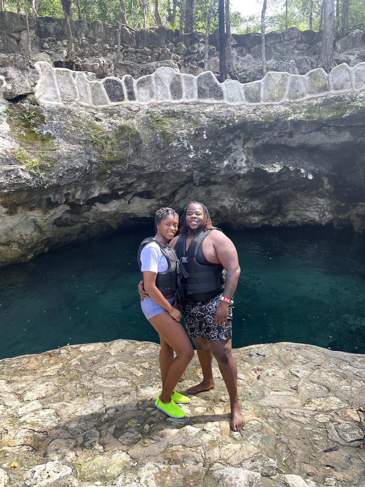 Cenotes here we come Hashtag#  Meet the Robertson’s