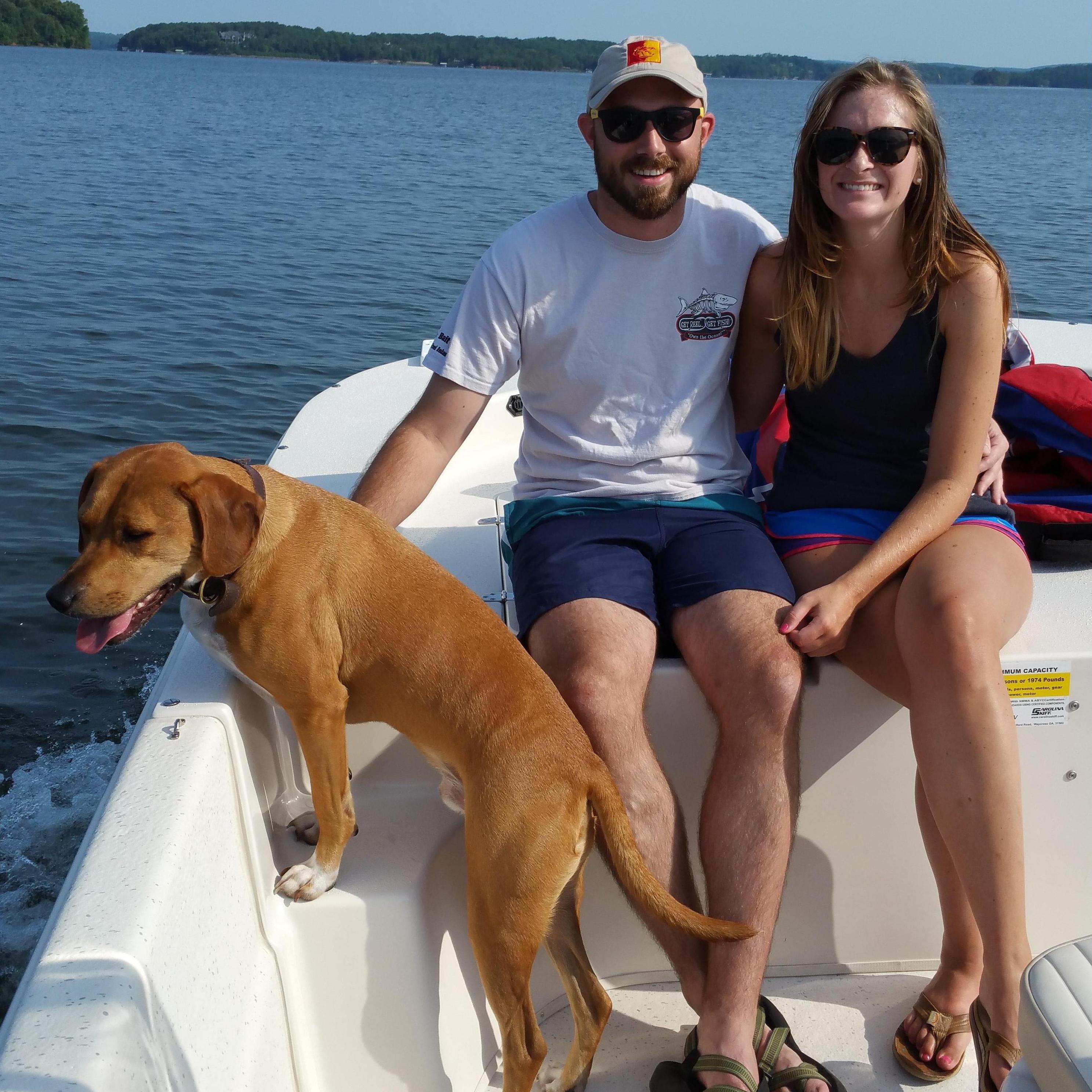Our sweet pup, Kero goes almost anywhere with us!