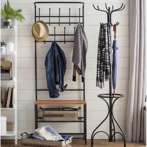 Entryway Storage Hall Tree