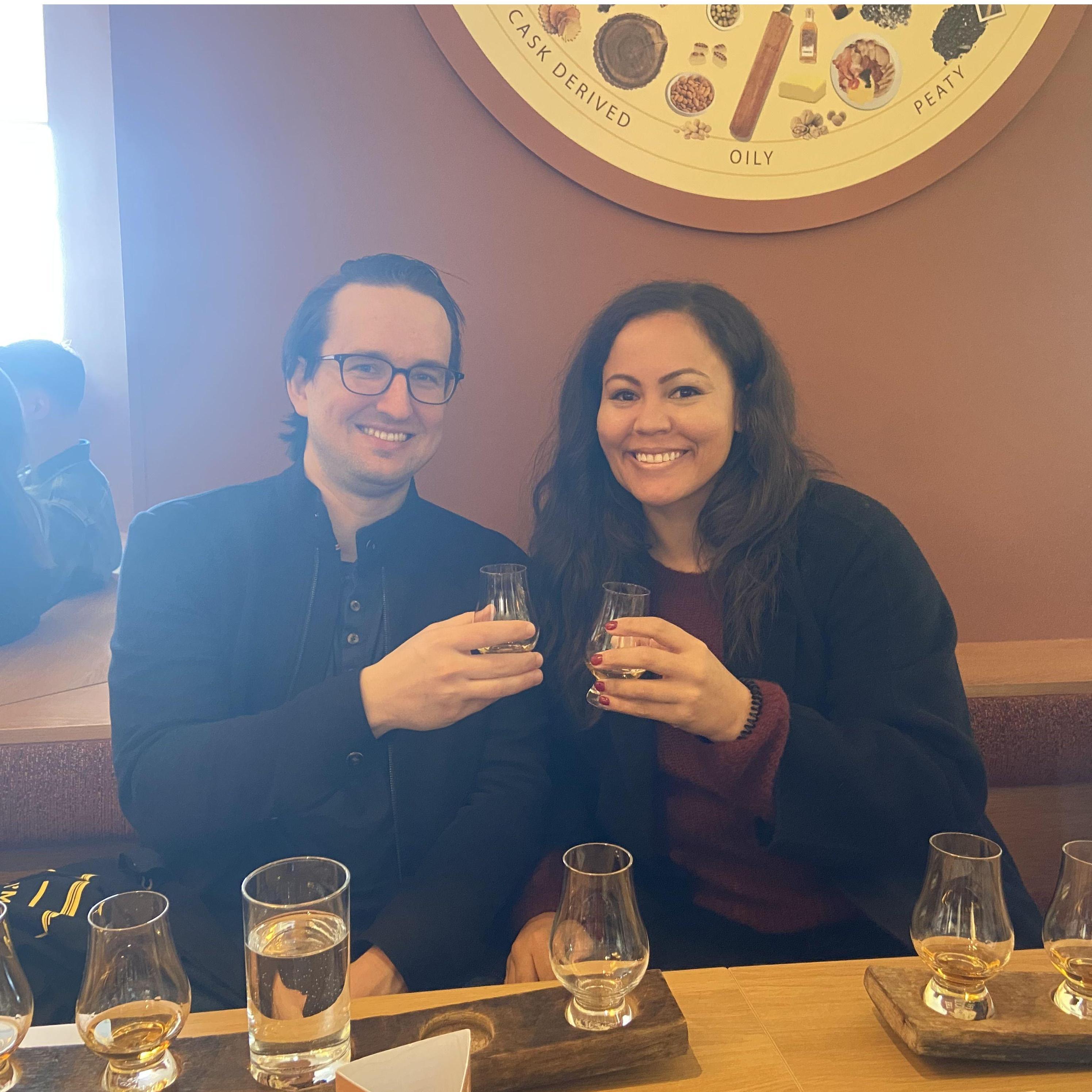 Whiskey Tasting in Edinborough