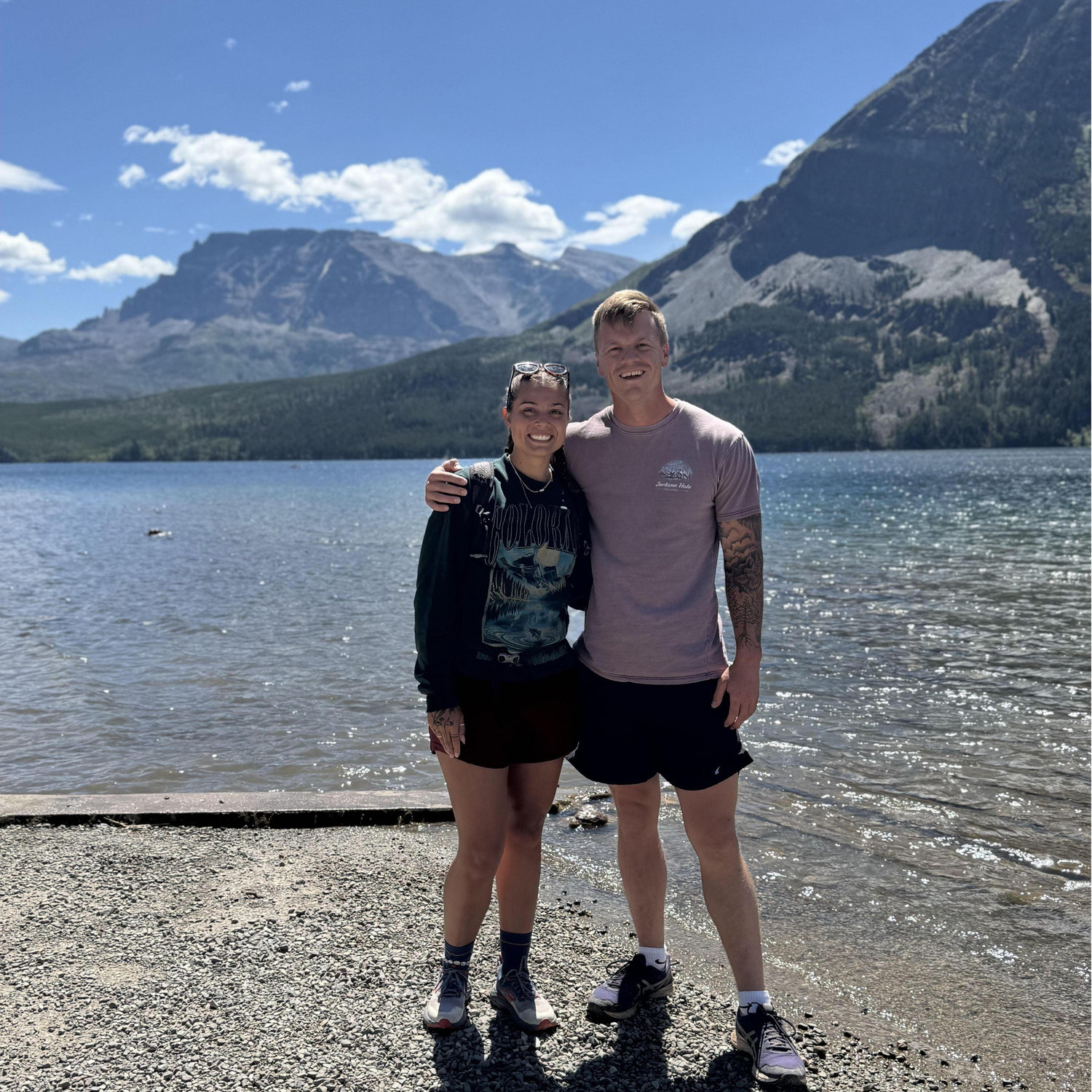 Our first time at Glacier together we constantly talked about how amazing it would be to get married there.