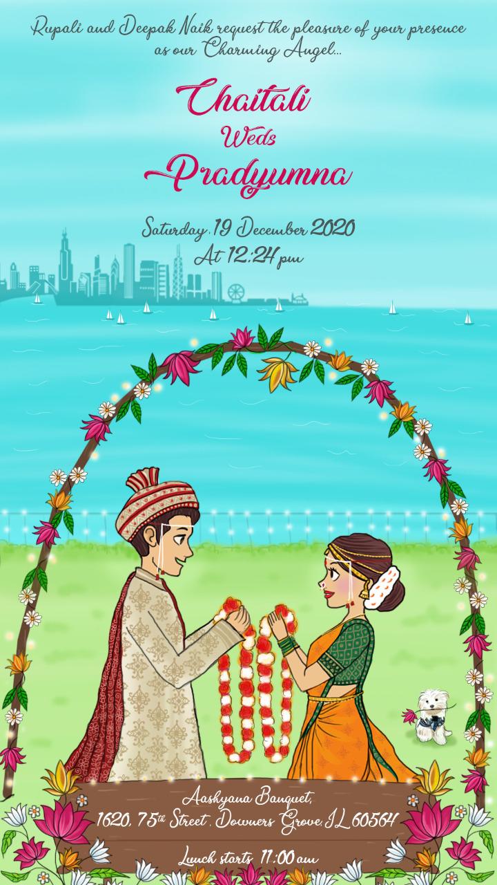 The Wedding Website of Chaitali Naik and Pradyumna Godse