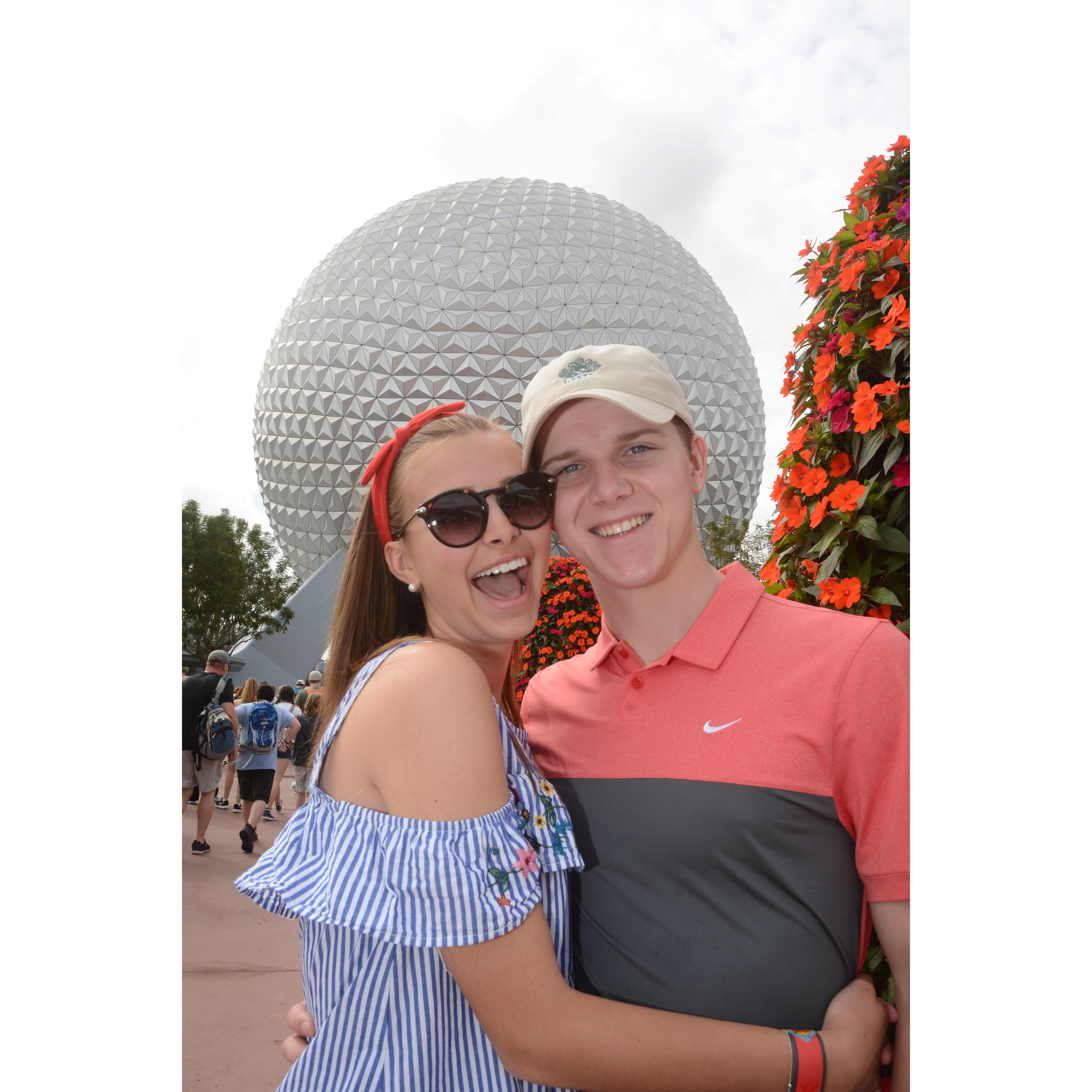 B drove 16 hours to and from Orlando just to visit me at Disney during his spring break.