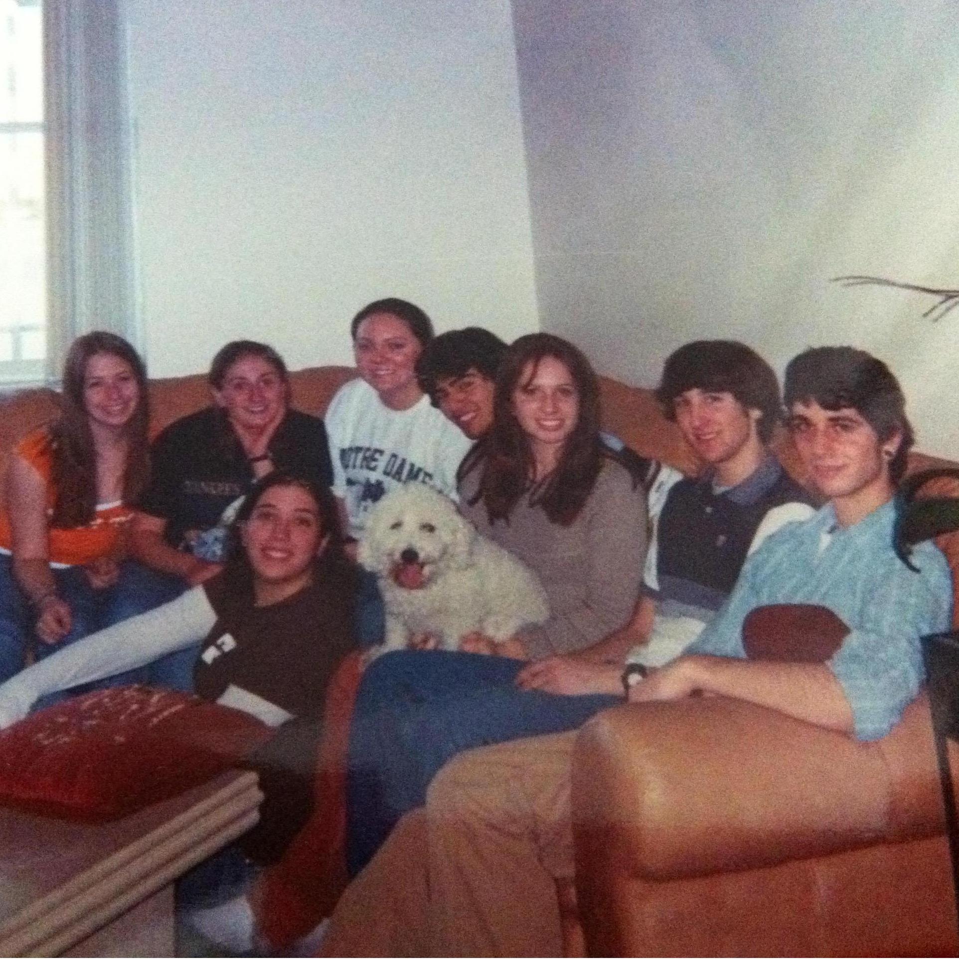 January 26, 2005 - about a month after Joe unsuccessfully tried wooing Shanley with Hanukkah gifts, exactly 14 years before marrying her. Shout out to Marshmallow, RIP.