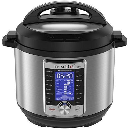 Instant Pot Ultra 6 Qt 10-in-1 Multi-Use Programmable Pressure Cooker, Slow Cooker, Rice Cooker, Yogurt Maker, Cake Maker, Egg Cooker, Saut√©, Steamer, Warmer, and Sterilizer