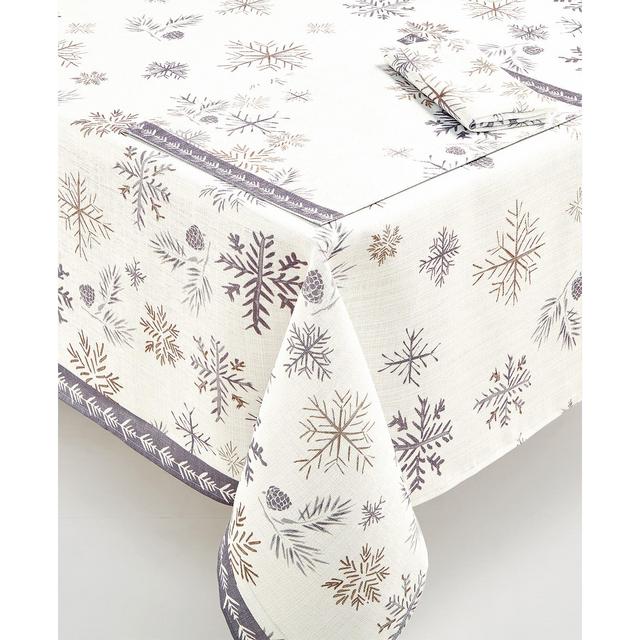 Lenox Alpine Sparkle 60" x 84" Tablecloth