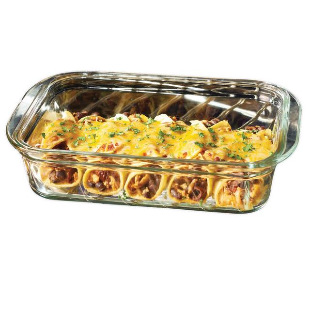Rubbermaid® Brilliance 3.2-Cup Glass Food Storage Container with Lid