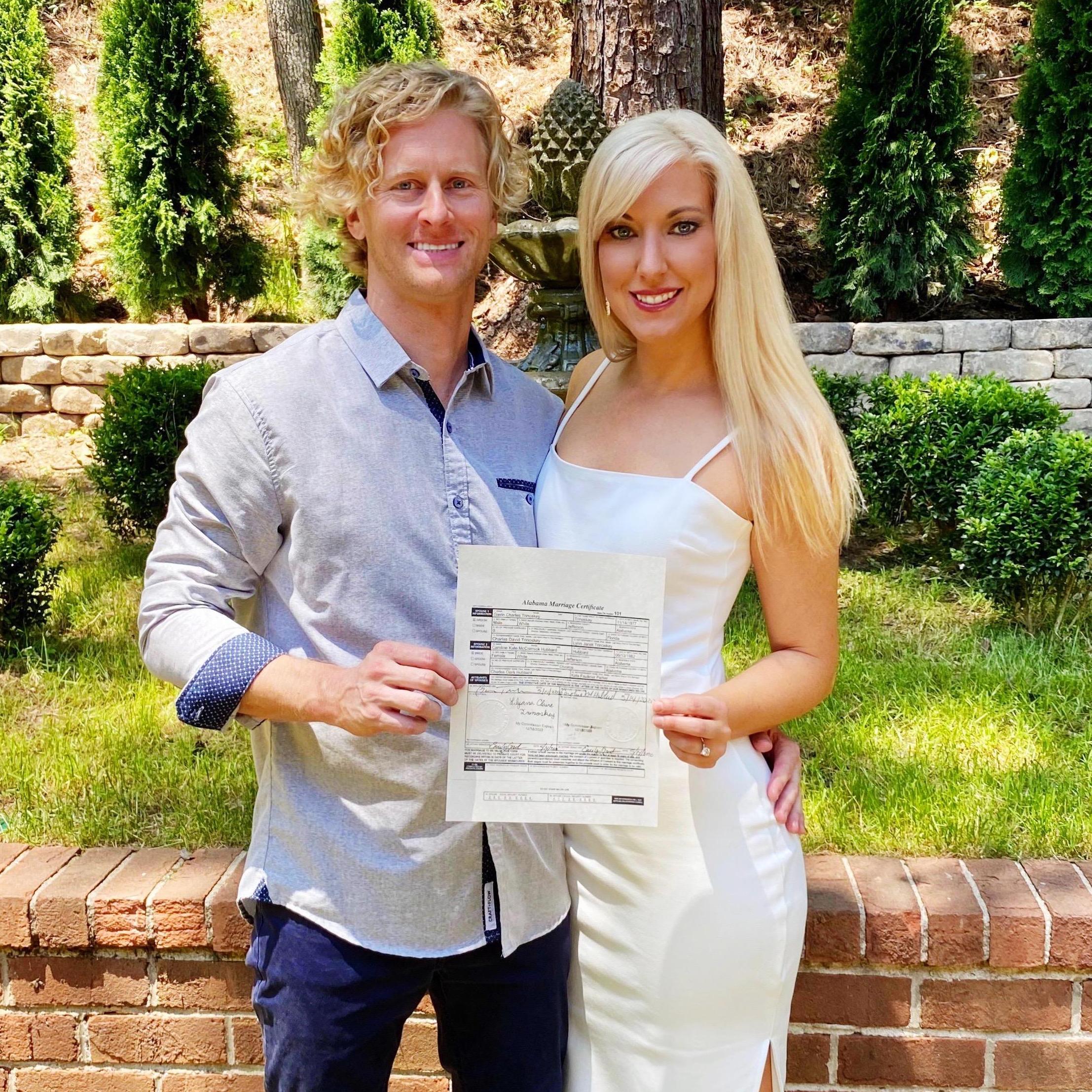 The newlyweds!