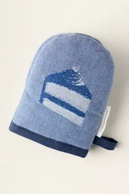 Ariane Jacquard Oven Mitt