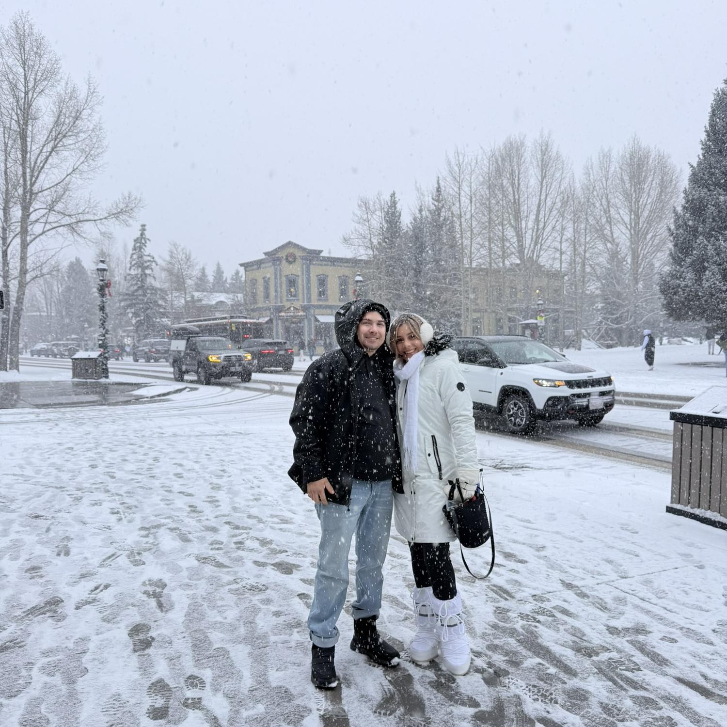 Snowy days, sweetest memories.