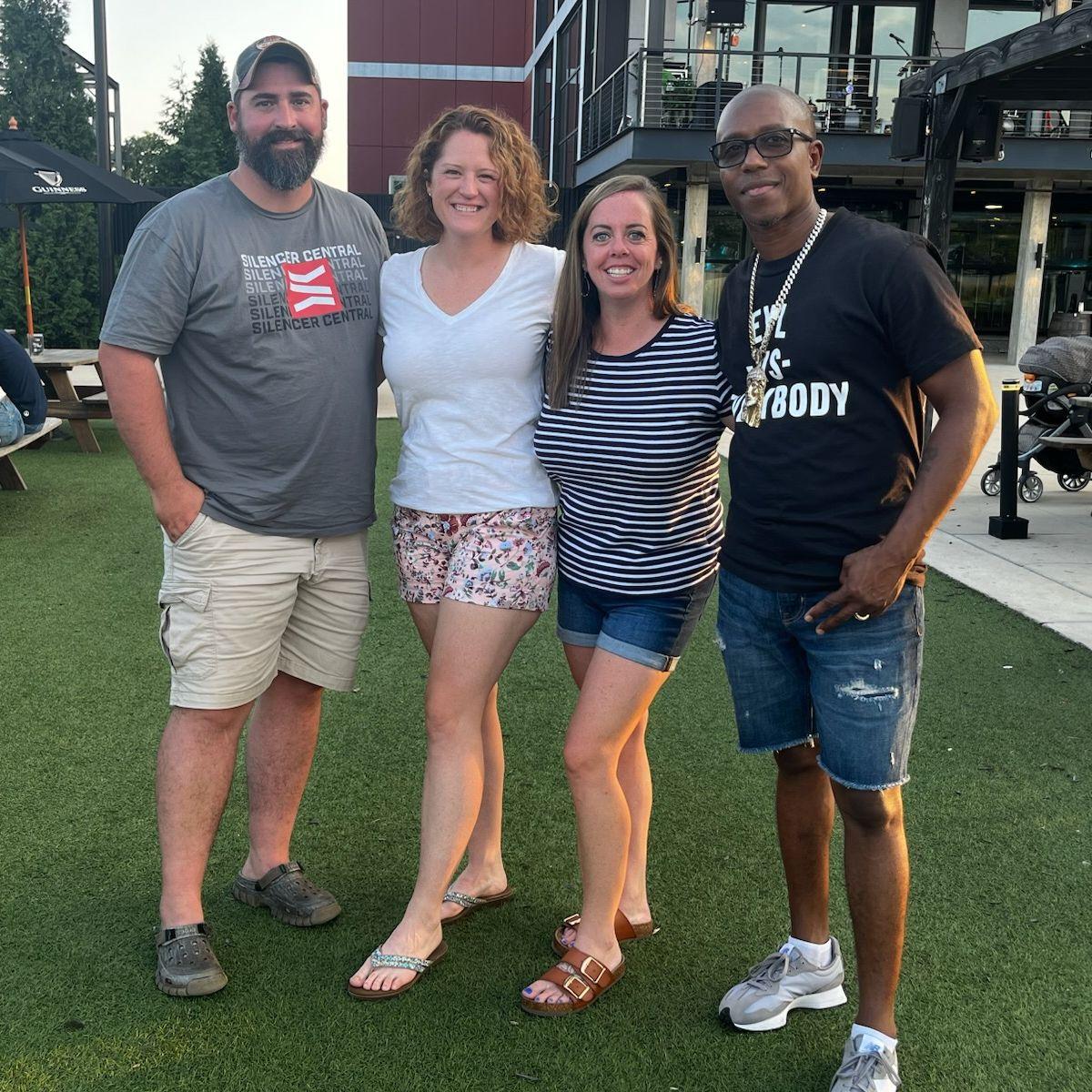 Visit from Beth's childhood friend, Heather, and her husband Mike, July 2025