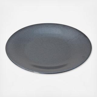 Tessa Black Round Plate
