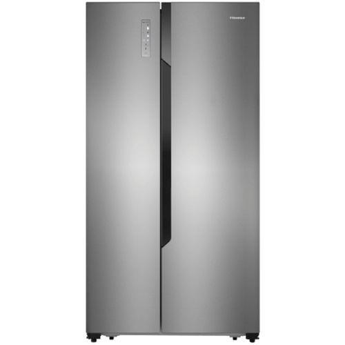 Hisense 516L Side By Side Refrigerator = 67WS(SILVER)