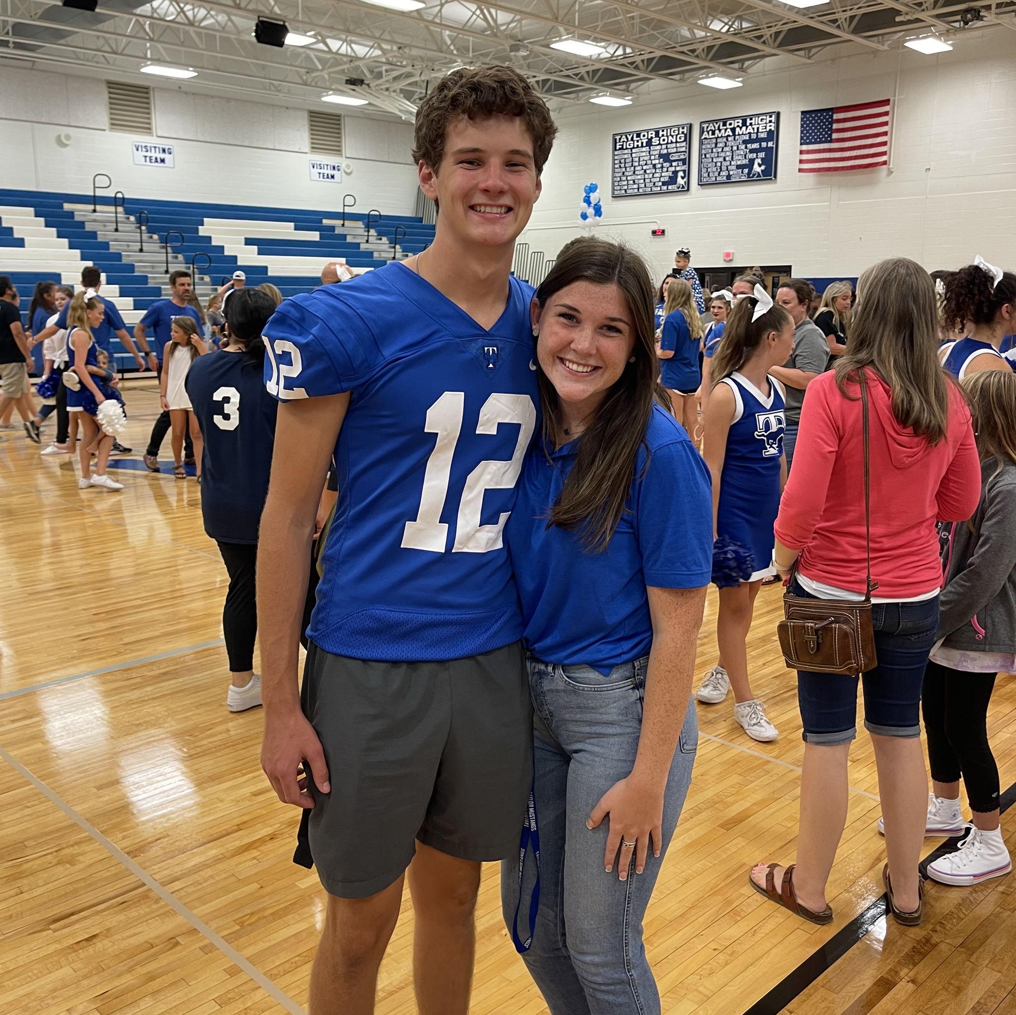 Highschool pep-rally