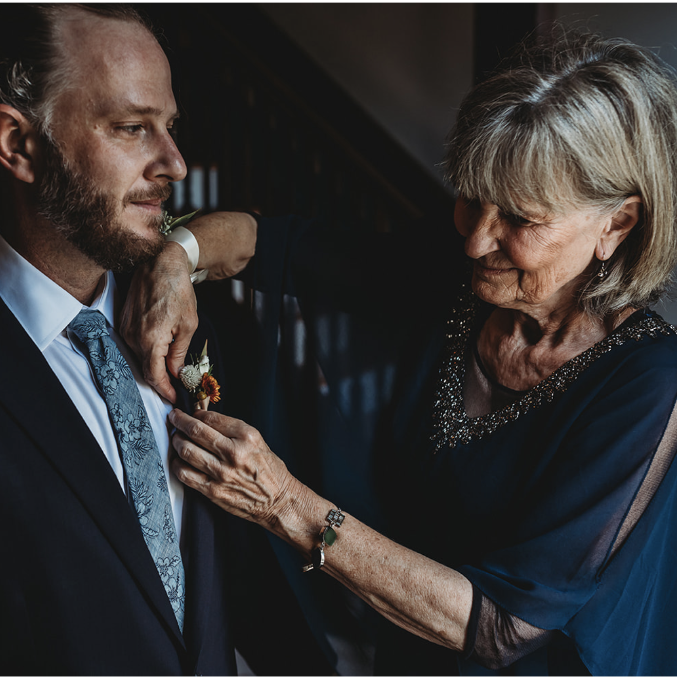 David and his Mother, Joyce