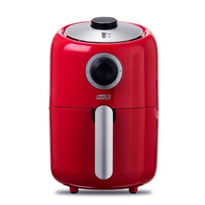 Dash 900W 2qt Single Basket Compact Air Fryer Red
