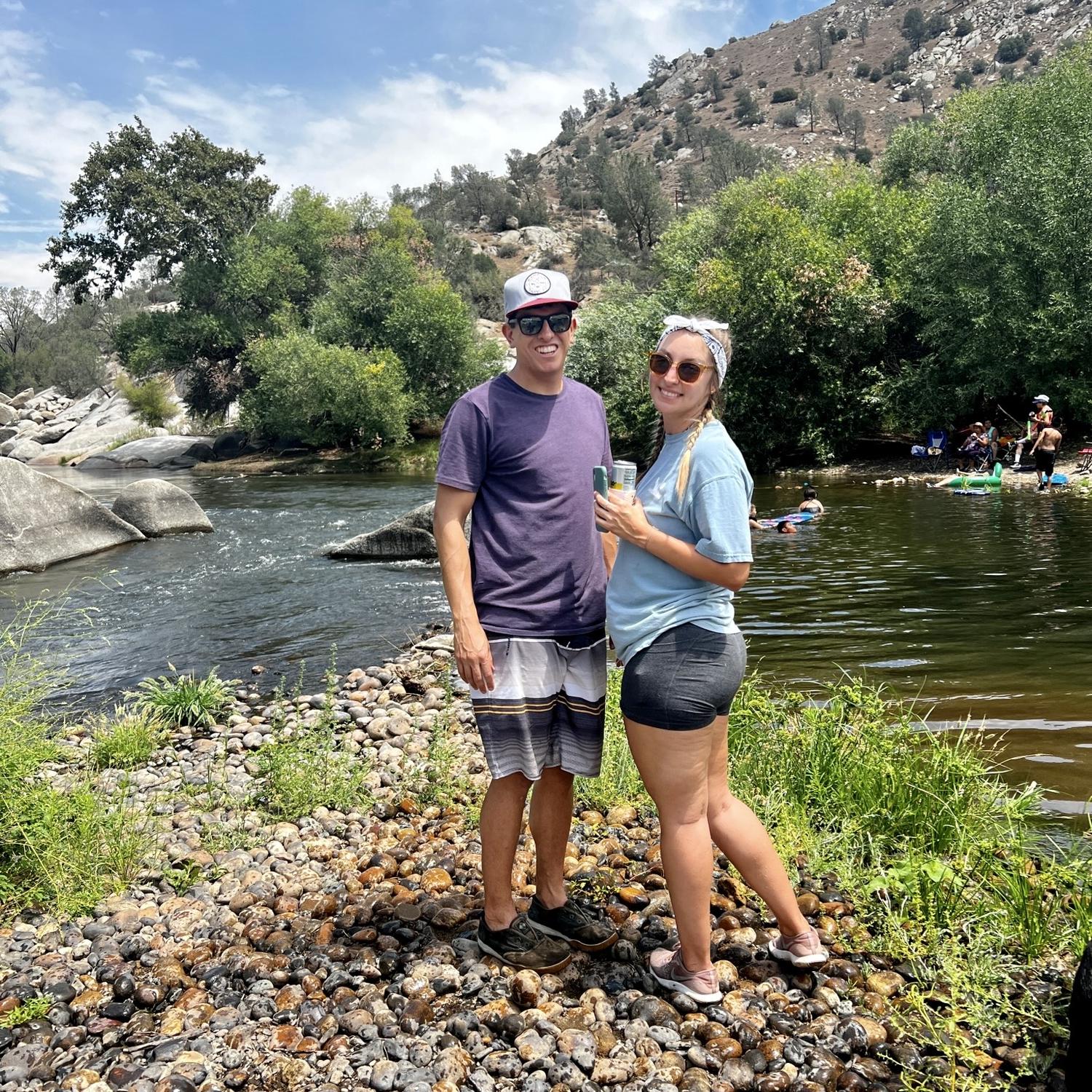 We like river days and camping