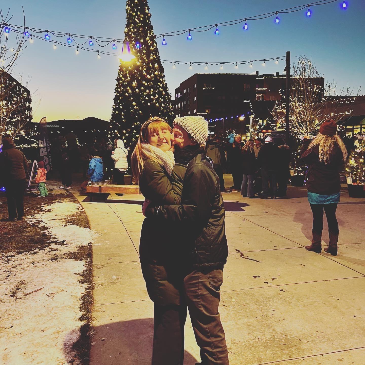 The tree lighting in Castle Rock