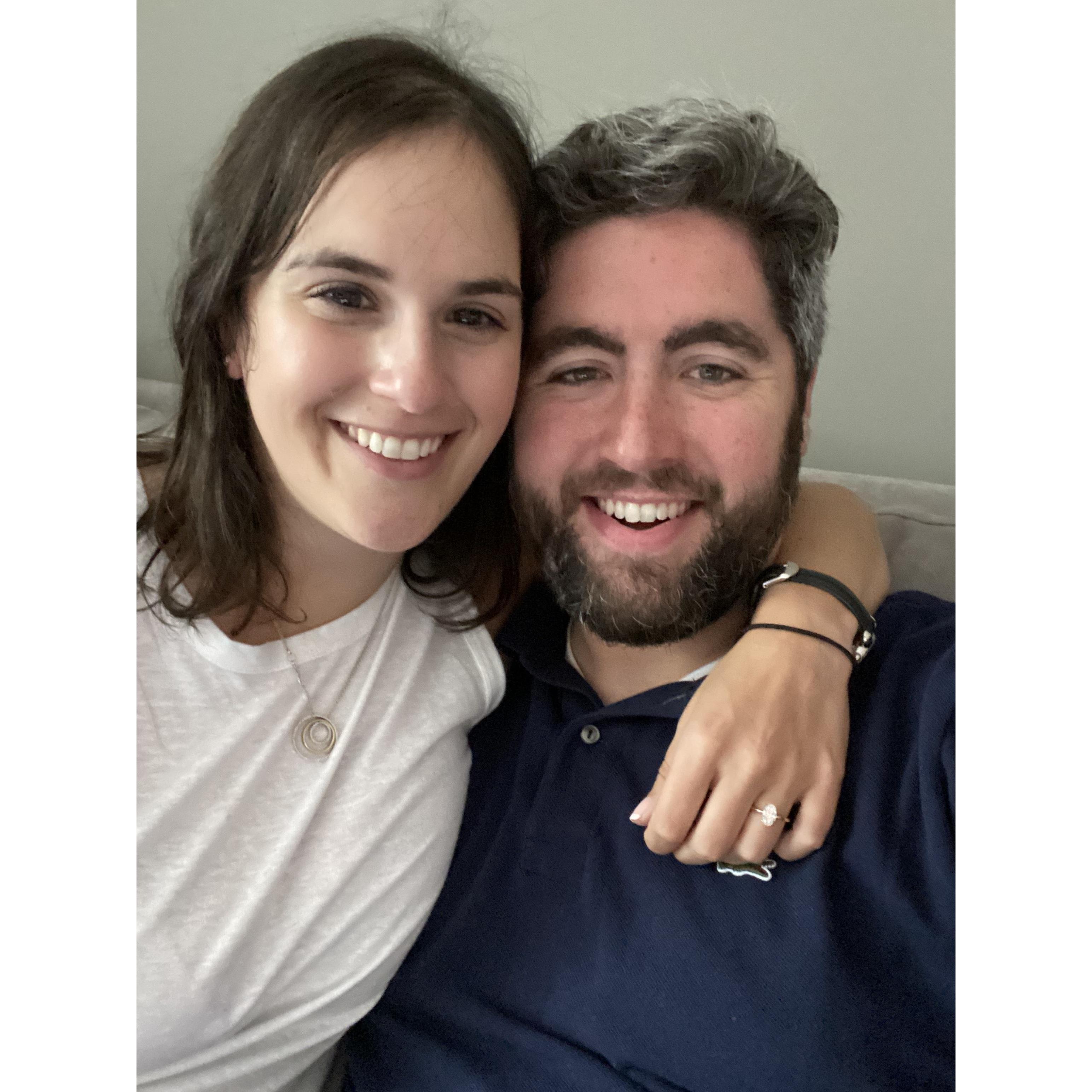 Taken moments after we were engaged <3 - July 18, 2021