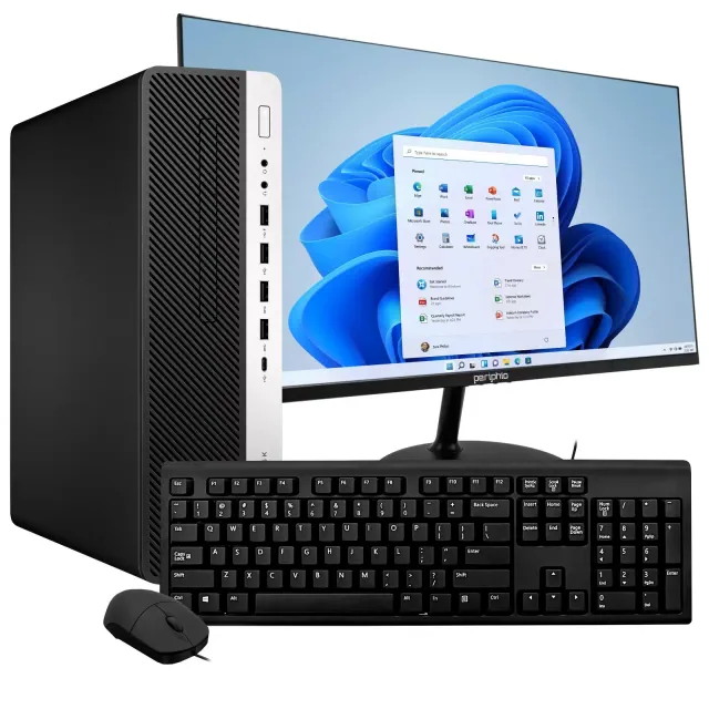 HP EliteDesk 800G4 Desktop Computer | Hexa Core Intel i5 | 16GB DDR4 RAM | 1TB HDD Hard disk Drive | Win 11 Pro