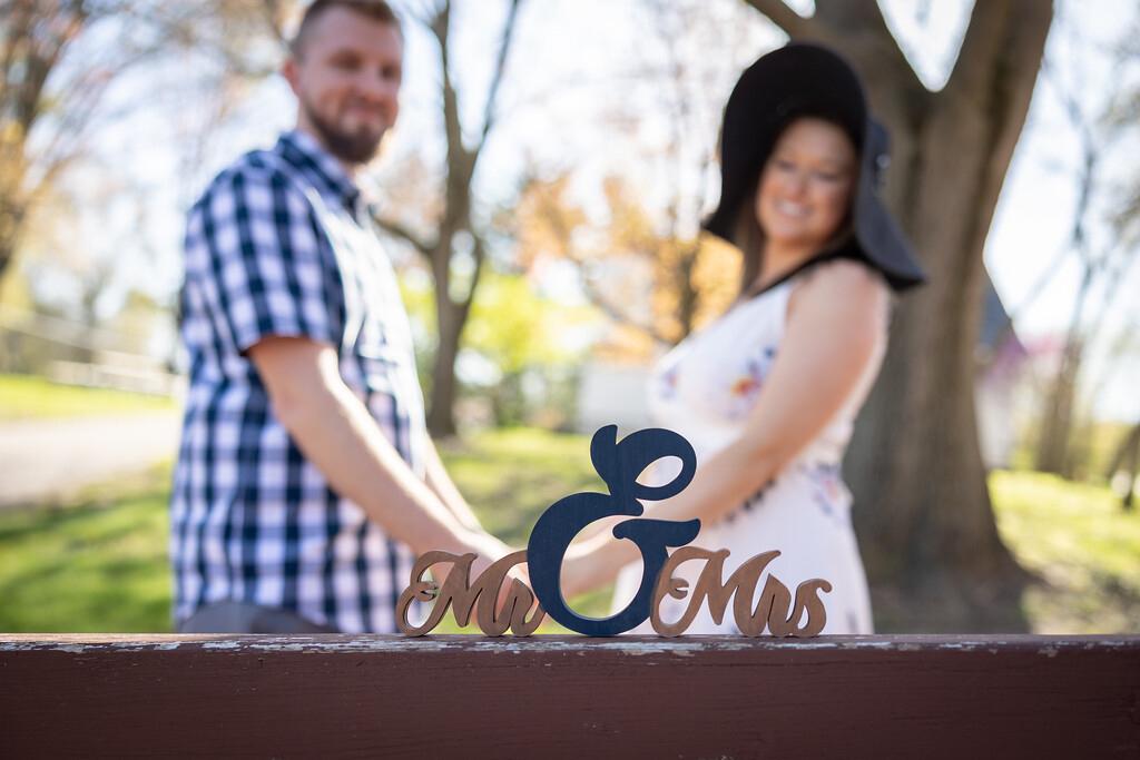 The new Mr and Mrs Estelle