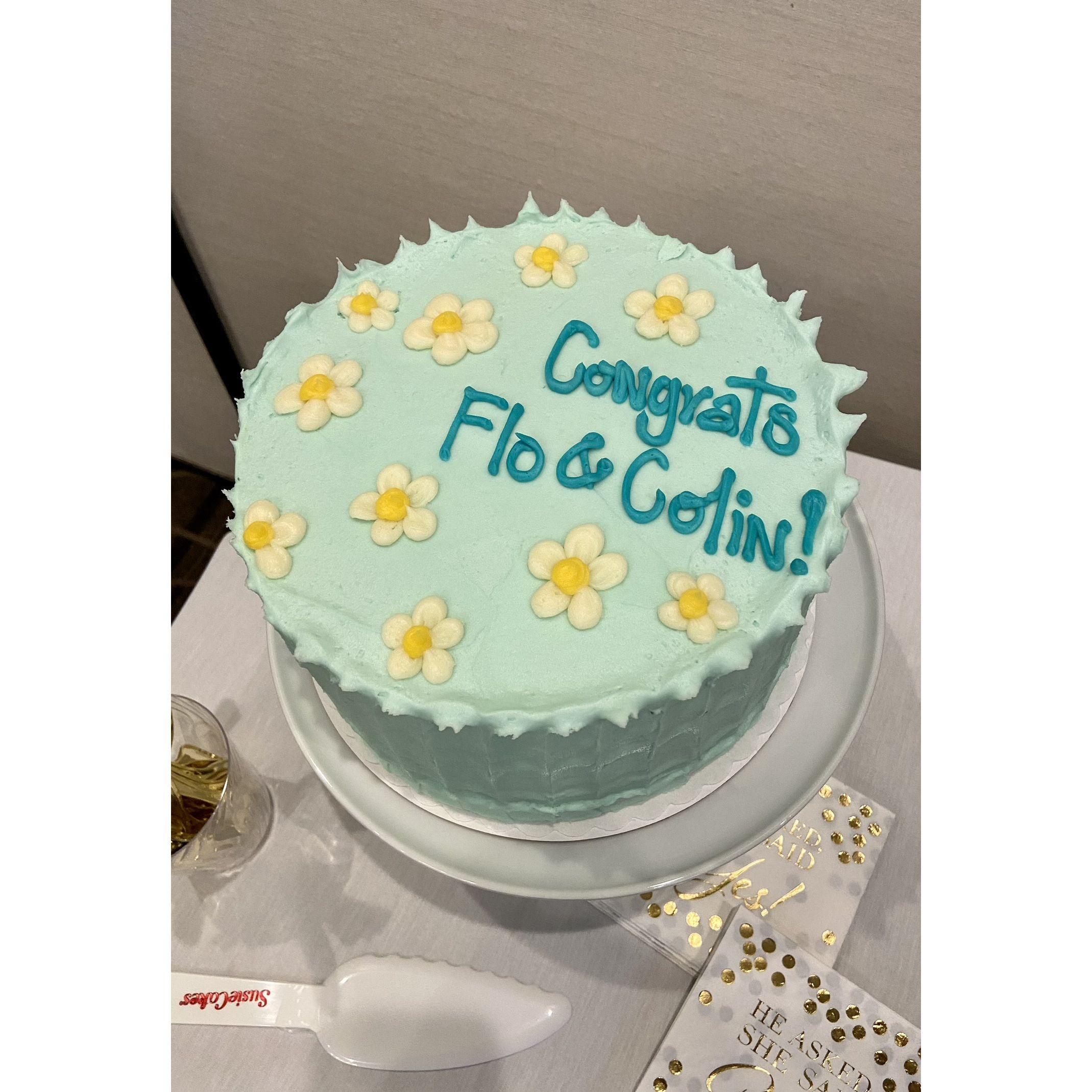 Possibly the best cake we've ever eaten (from Suzie cakes).