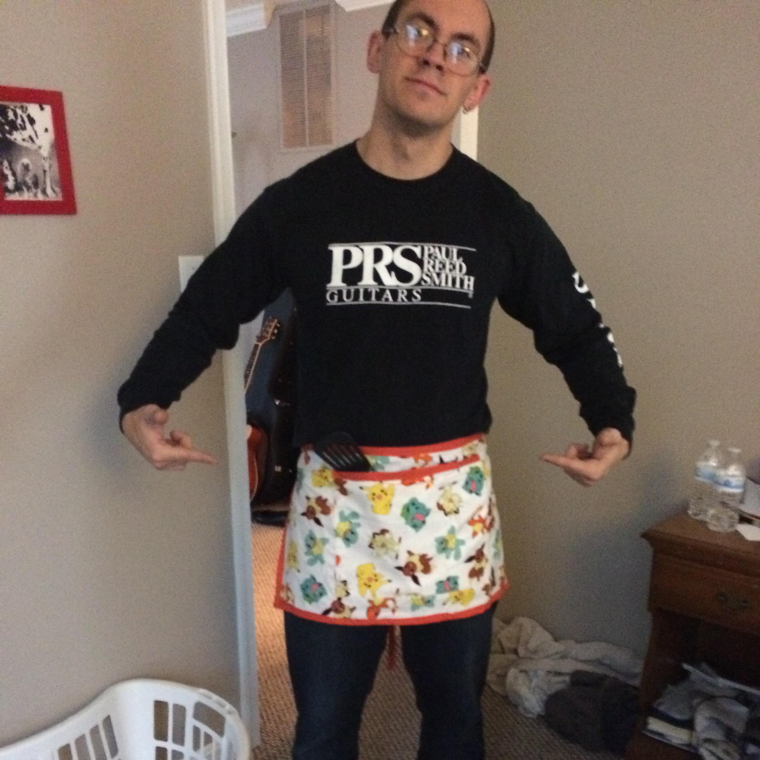 Very fashionable in Pokemon apron Christmas gift