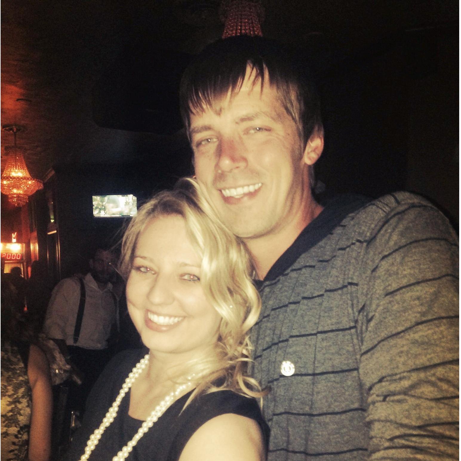 The night Natalie "made" Eric her boyfriend. :)