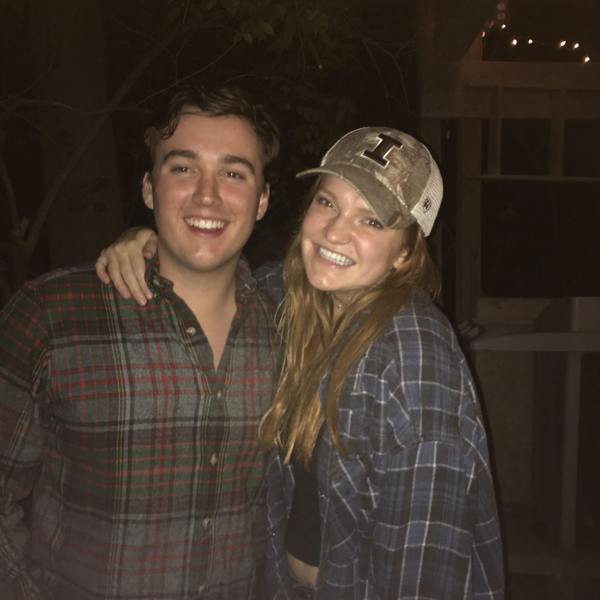 We both attended The University of Illinois and enjoyed every bit of it together