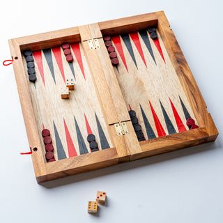 Backgammon Mangowood Game Set