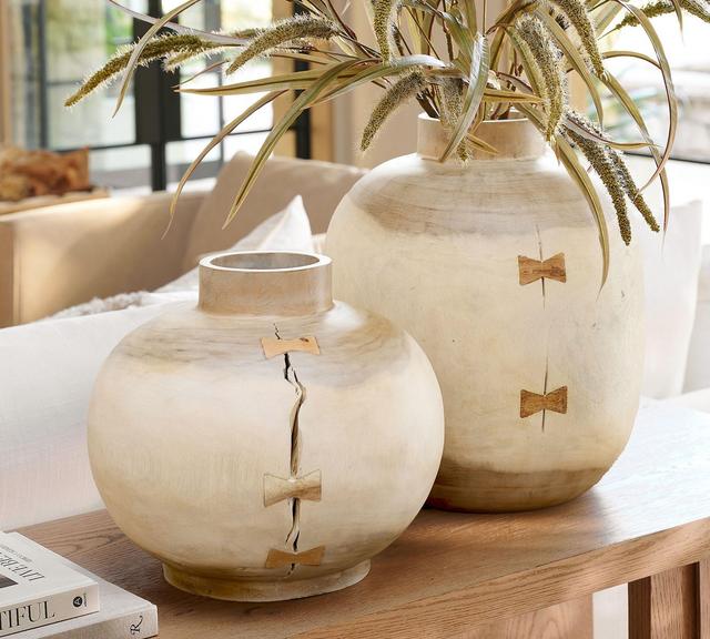 Handcrafted Butterfly Joint Vase  Large