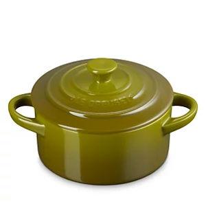 Olive - Le Creuset 8 oz. Stoneware Mini Round Cocotte