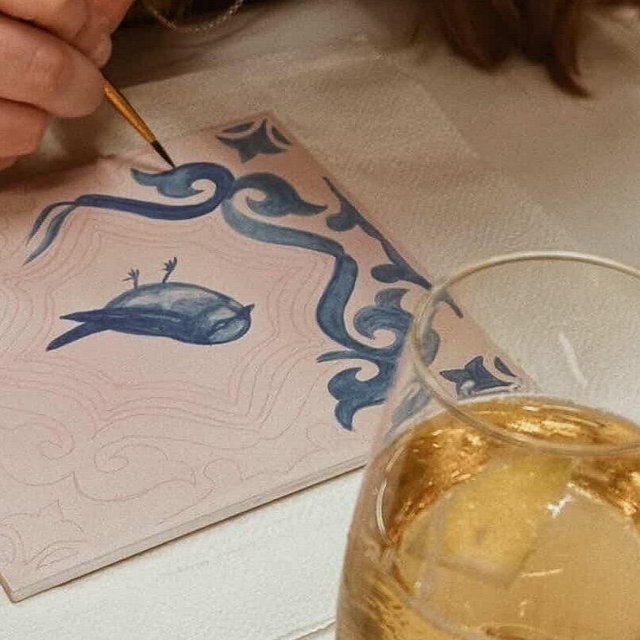 Tile Painting & Cocktails in Porto