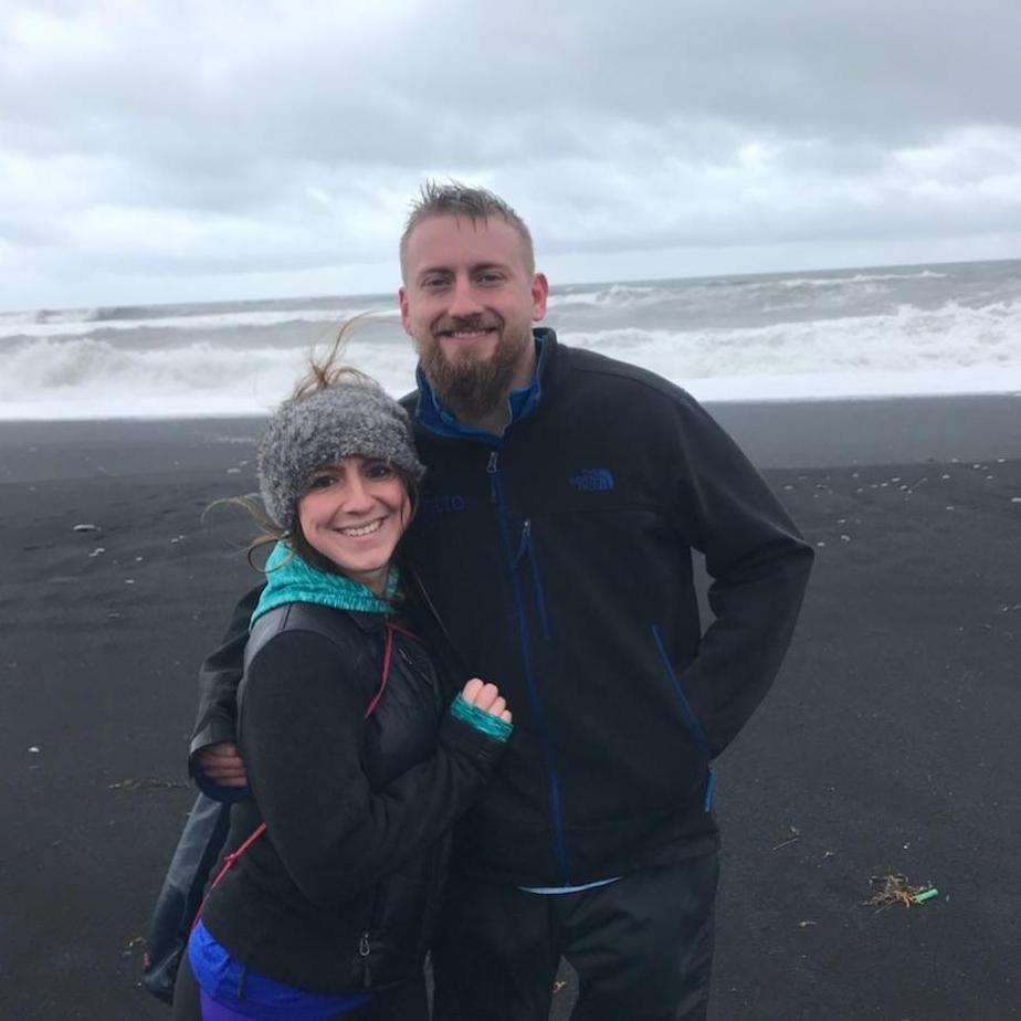 Black Sand Beach in Iceland