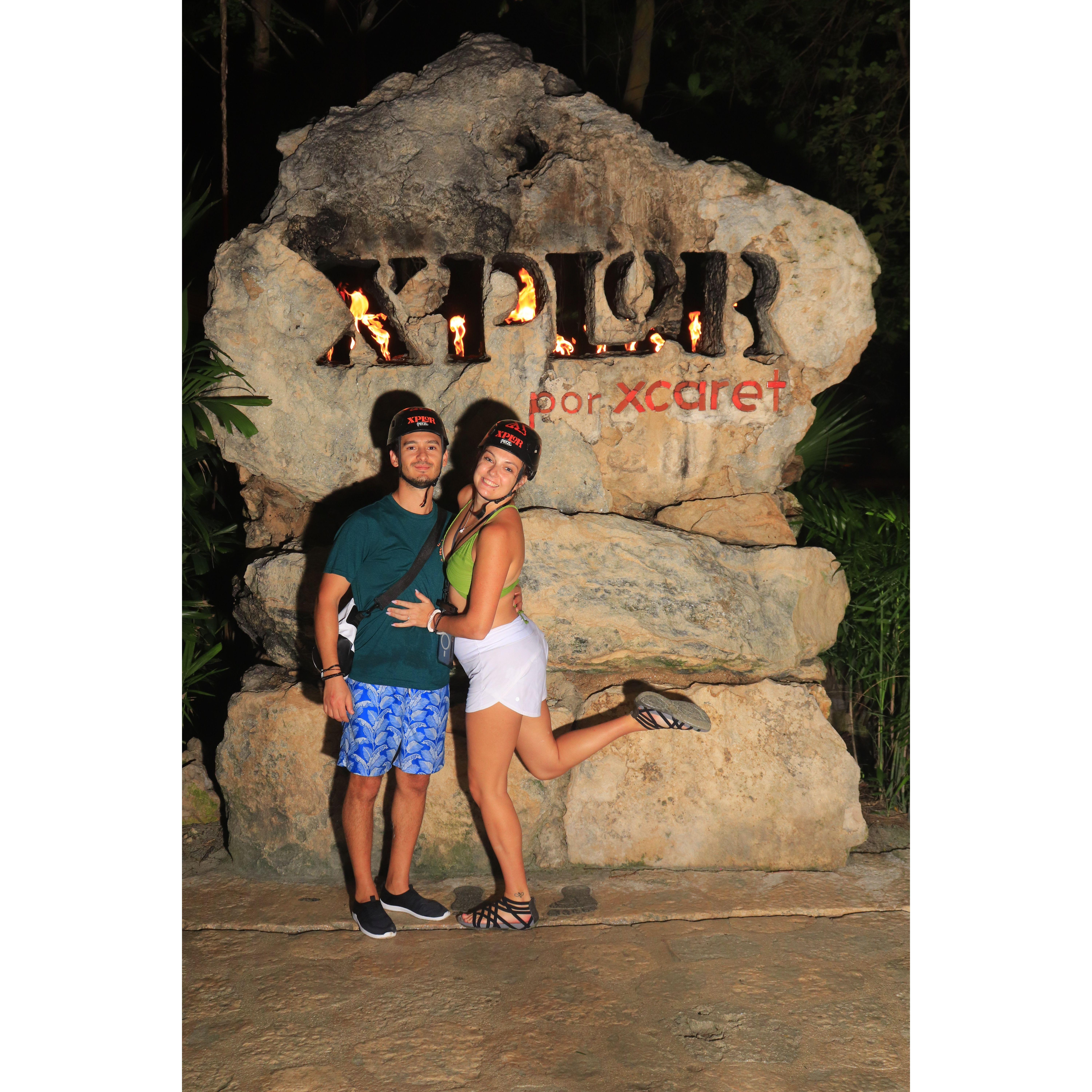 Just us looking good and one of the many* designated photo spots.