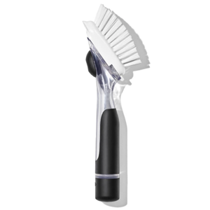 OXO Good Grips Soap Dispensing Dish Scrub Brush, Cleaning Brush for Kitchen
