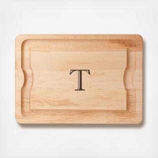 Monogram Maple Carving Board