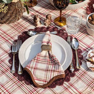 Harvest Tartan Napkin, Set of 4