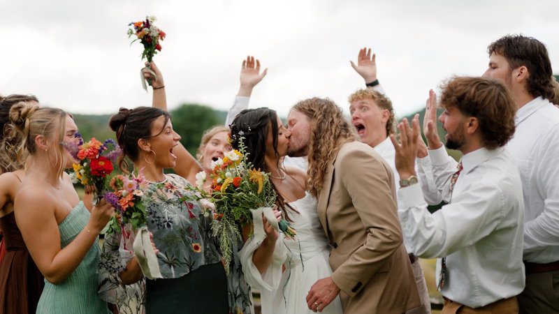 Franny & Christopher wedding film still
