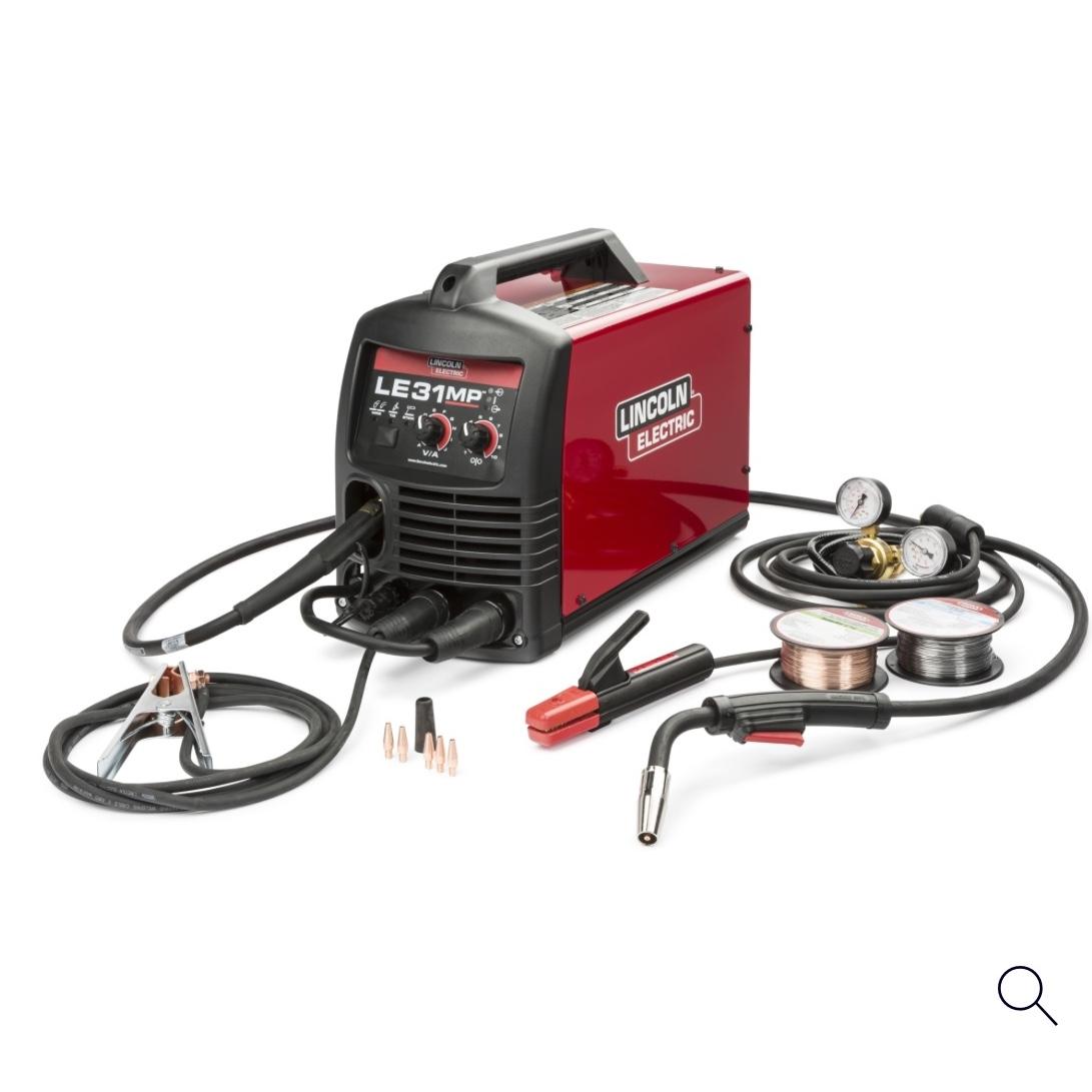 Lincoln Electric 120V, 140 Amp, (Model# K3461-1 ) MIG Welder/Multiprocess Welder, Flux Core Welder, Stick Welder + TIG Welder