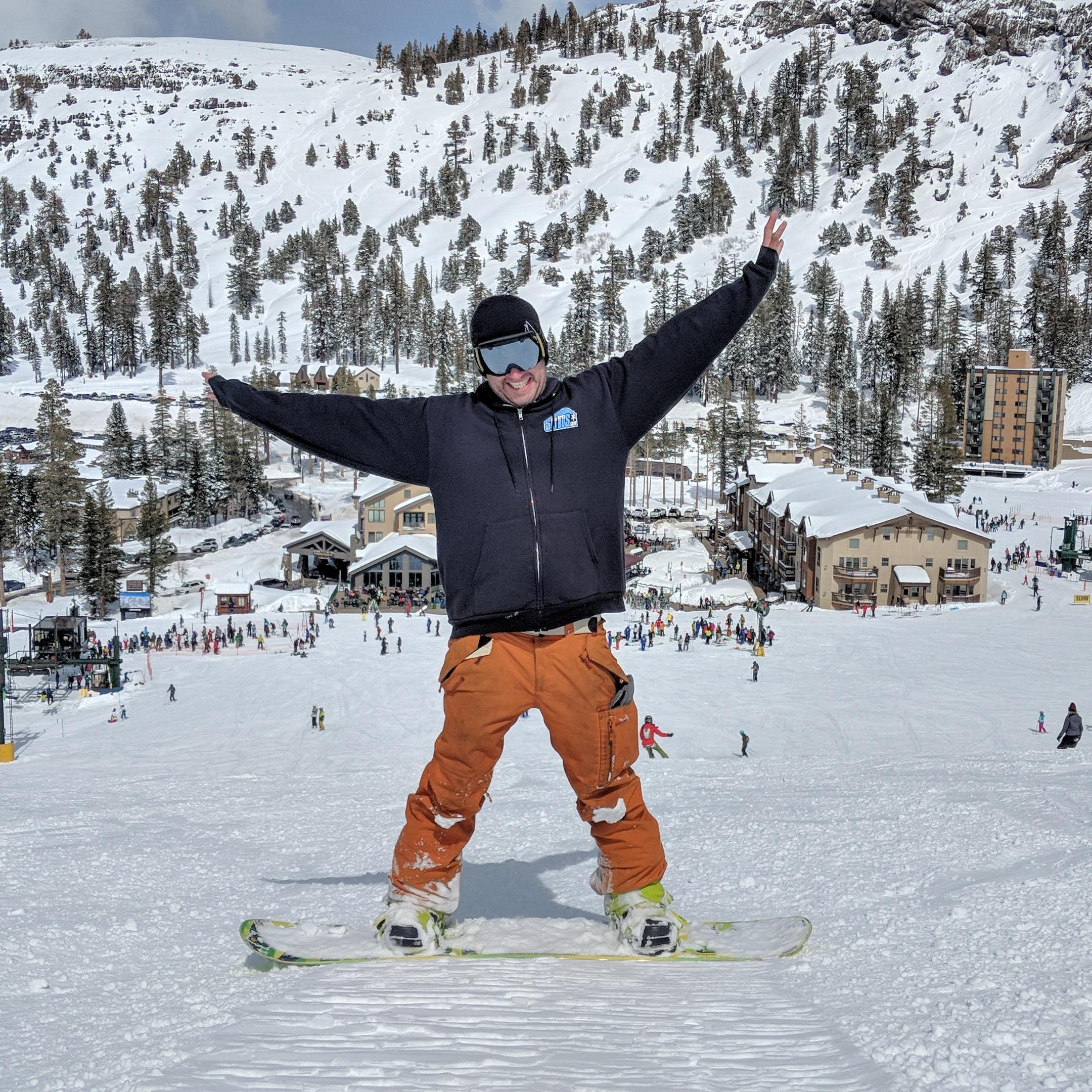Snowboarding will always be a passion.