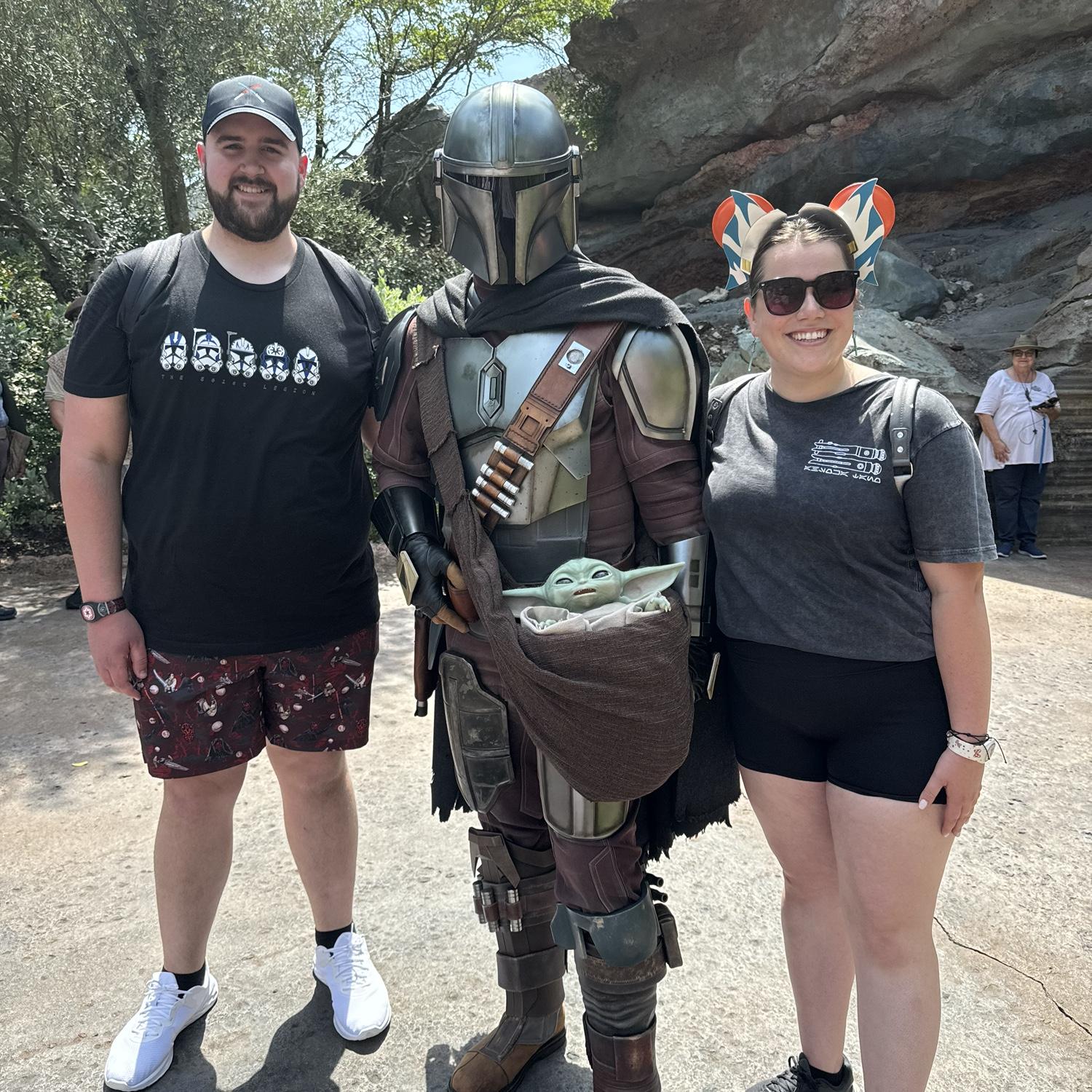 Mando and Grogu
